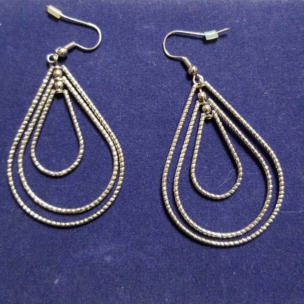Tear Drop Hoop earrings
